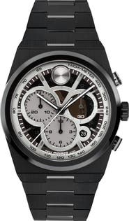 Movado Bold Quest Skeleton Chronograph Bracelet Watch, 40mm