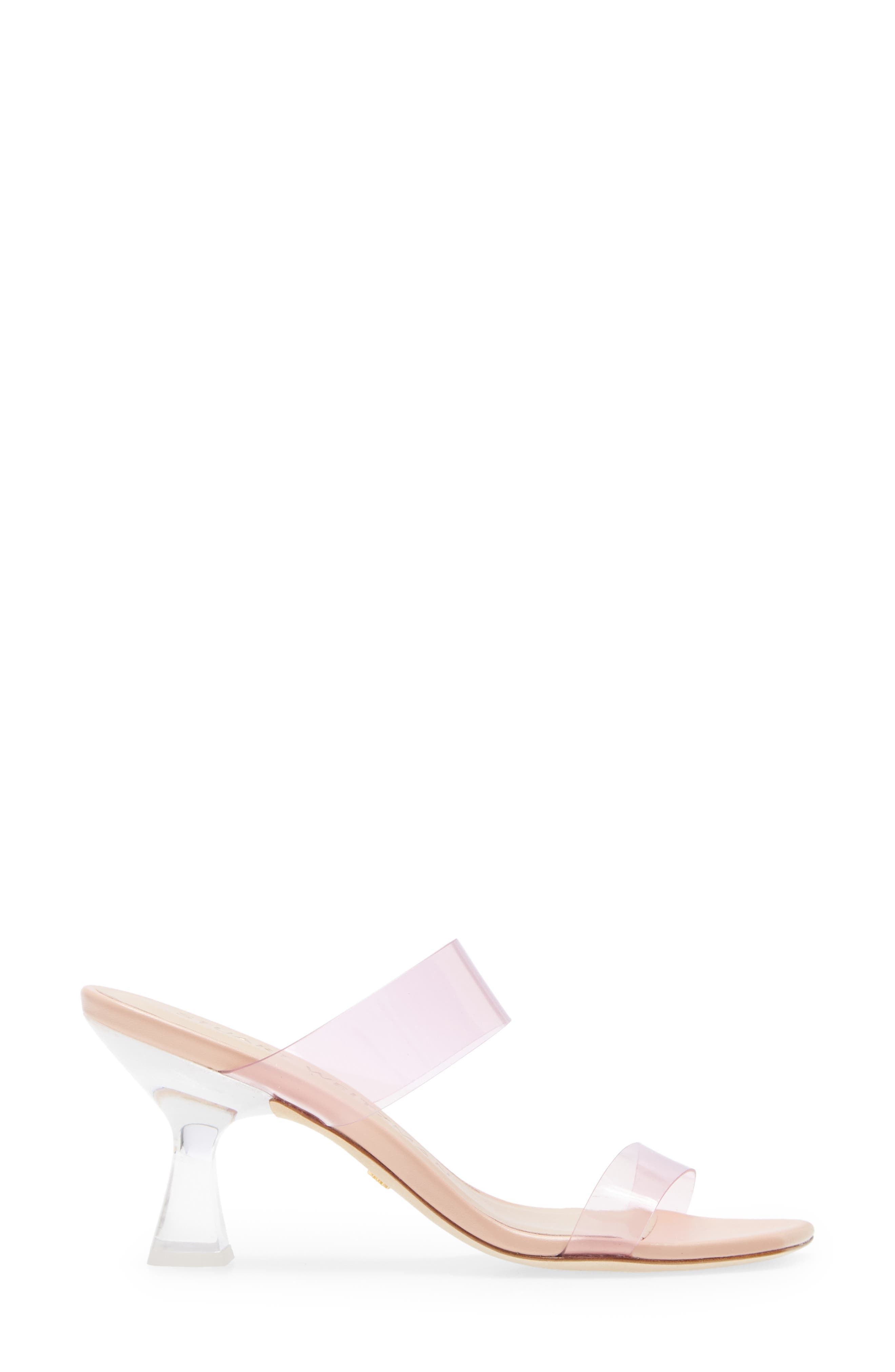 Kristal Clear Sandal, Alternate, color, LIGHT PINK/ POUDRE