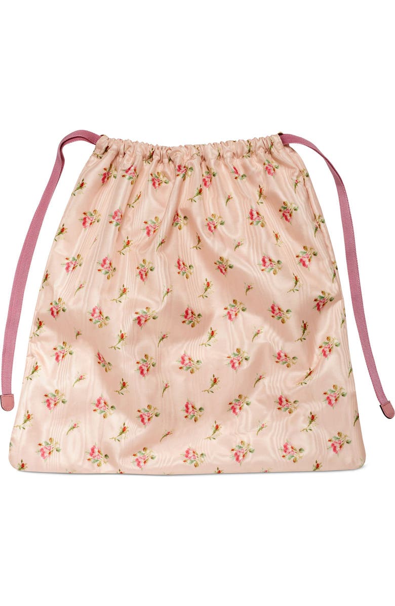 Gucci Web Woven Straw Tote, Alternate, color,