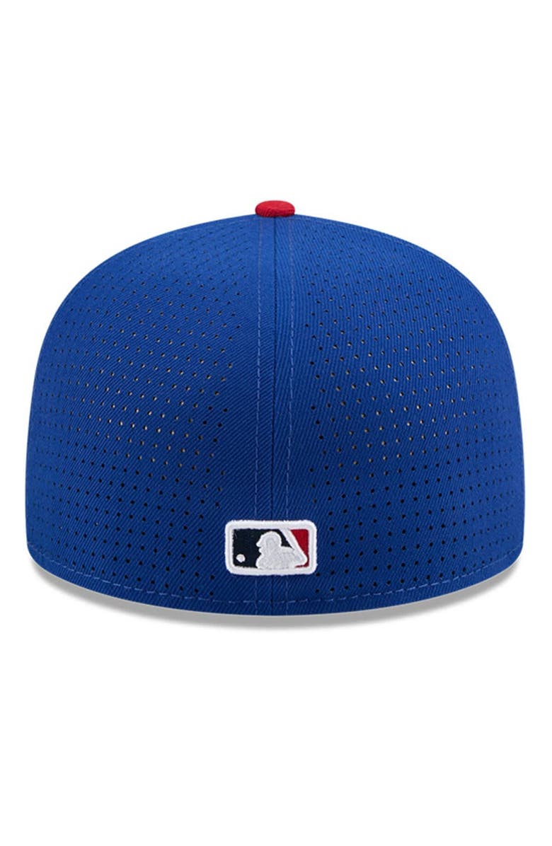 New Era Men's New Era Blue/Red San Francisco Giants 2025 MLB All-Star Game Workout Side Patch 59FIFTY Fitted Hat, Alternate, color, Blue