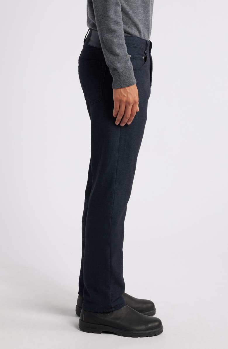 AG Everett Slim Straight Leg Brushed Cotton Twill Pants, Alternate, color, Ocean Storm