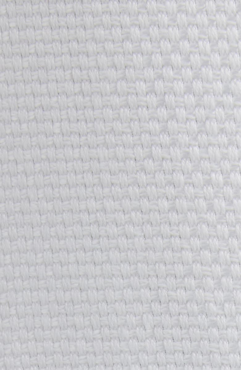 Balmain Pleated Fit & Flare Tweed Minidress, Alternate, color, 