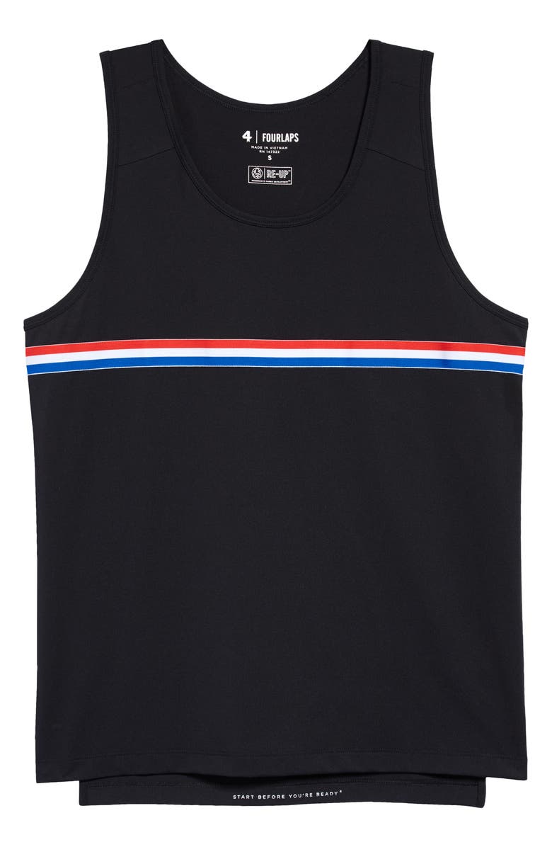 Fourlaps Men's Dash Stretch Tank, Alternate, color, 