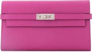 Pre-Owned Hermes Kelly Wallet Epsom Long