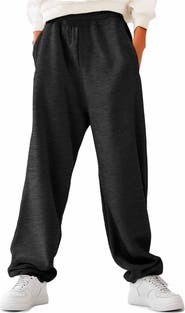 Dalix Mens Ghost Embroidered Fleece Sweats Pants