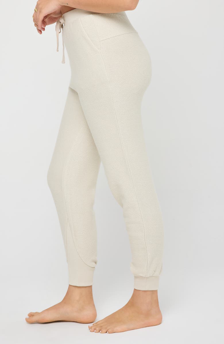 Spiritual Gangster Reese Fleece Sweatpants, Alternate, color, Birch