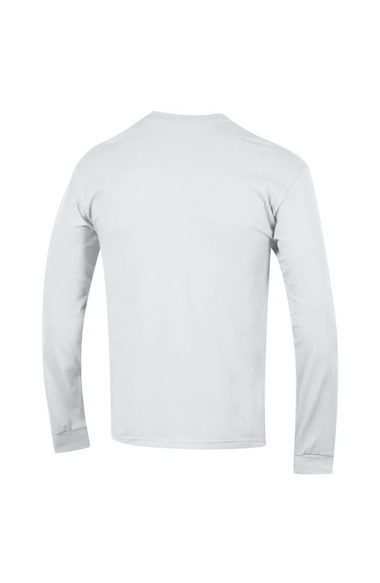 Champion Men's Champion White Iowa Hawkeyes Arch Over Logo Long Sleeve T-Shirt, Alternate, color, White