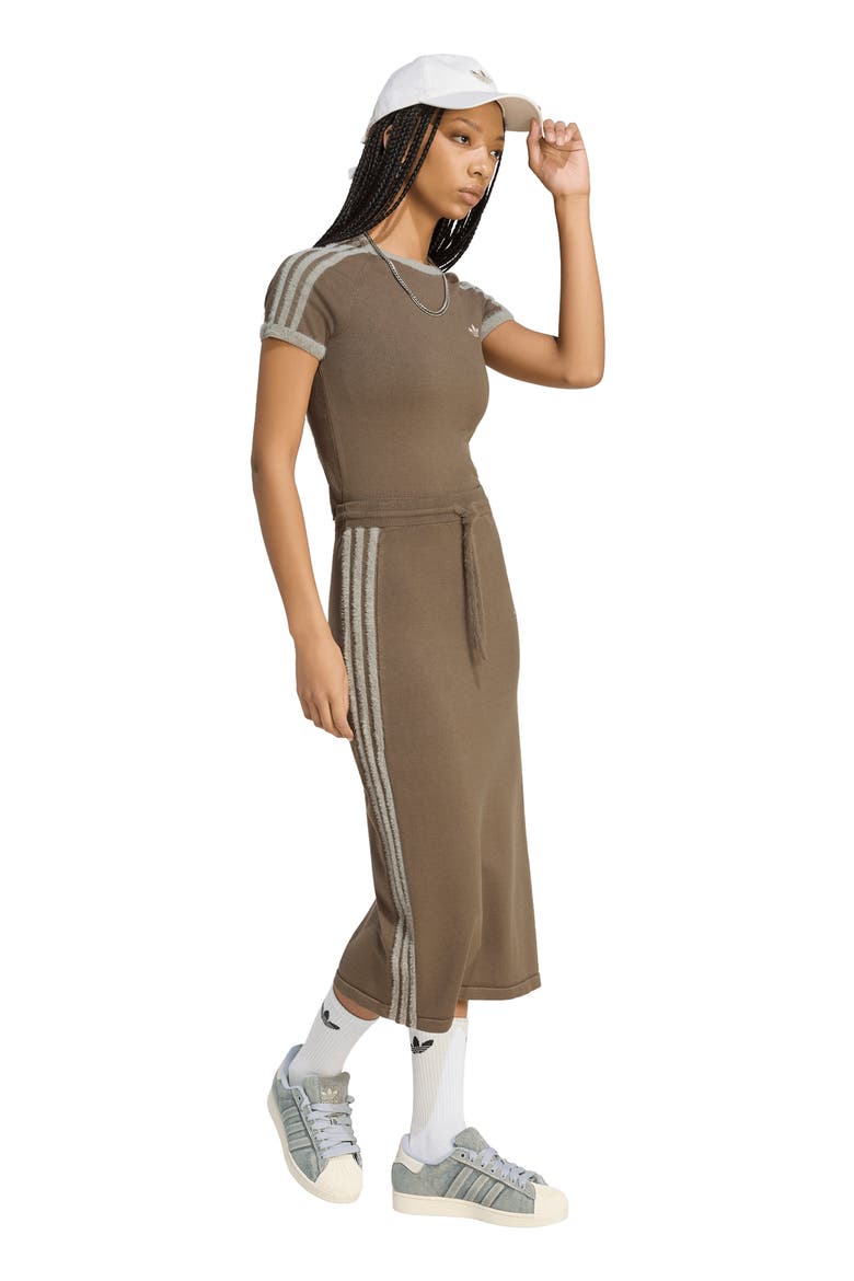 Originals Knit Midi Skirt, Alternate, color, BRANCH/ SILVER PEBBLE