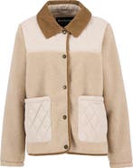 Barbour Laurel High Pile Fleece Quilted Jacket