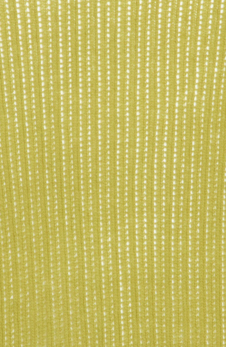 Portolano Open Knit Wrap Scarf, Alternate, color, Green Pea