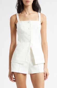 Elana Cotton Blend Vest