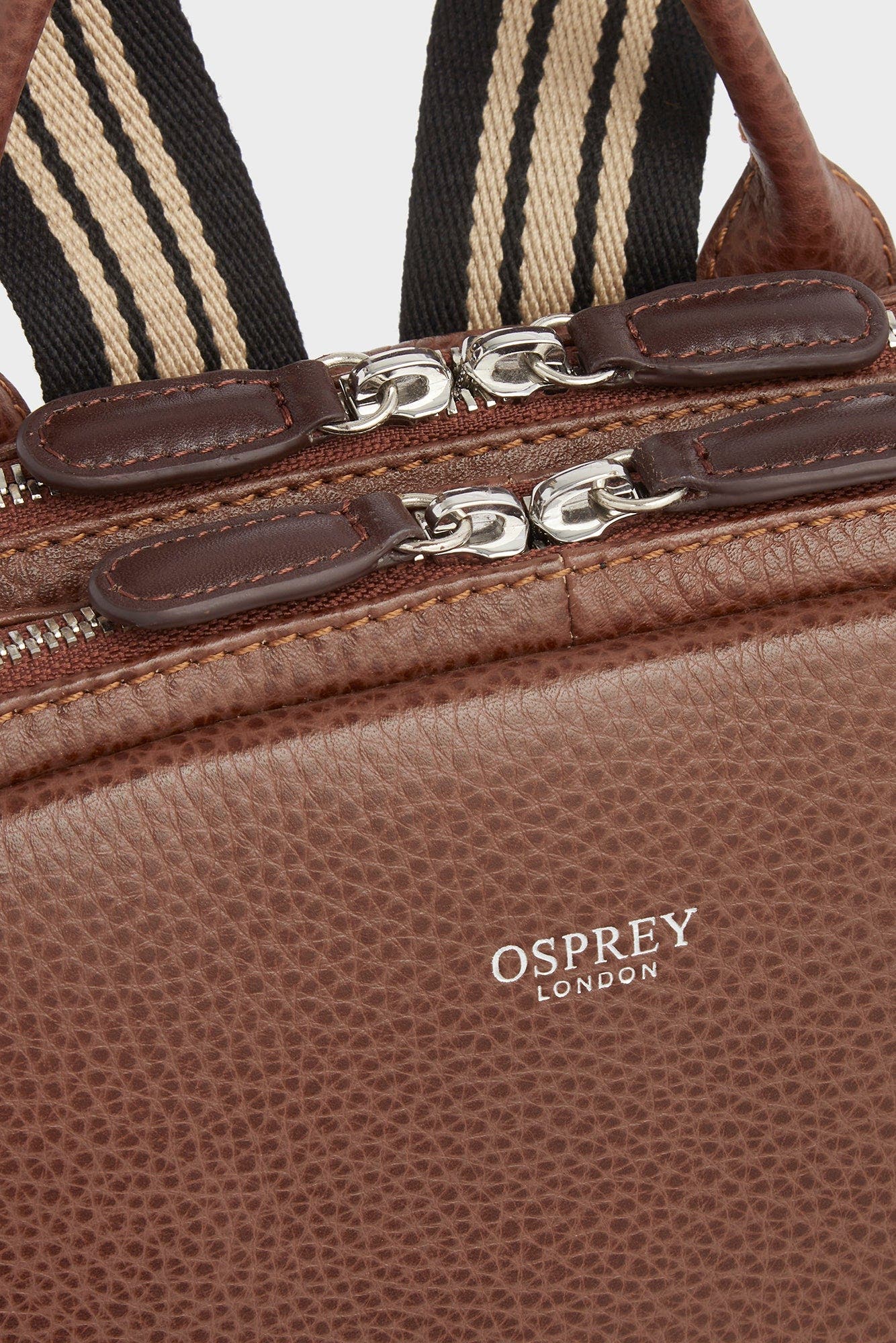Osprey London The Chiswick Leather Backpack, Alternate, color, Tan