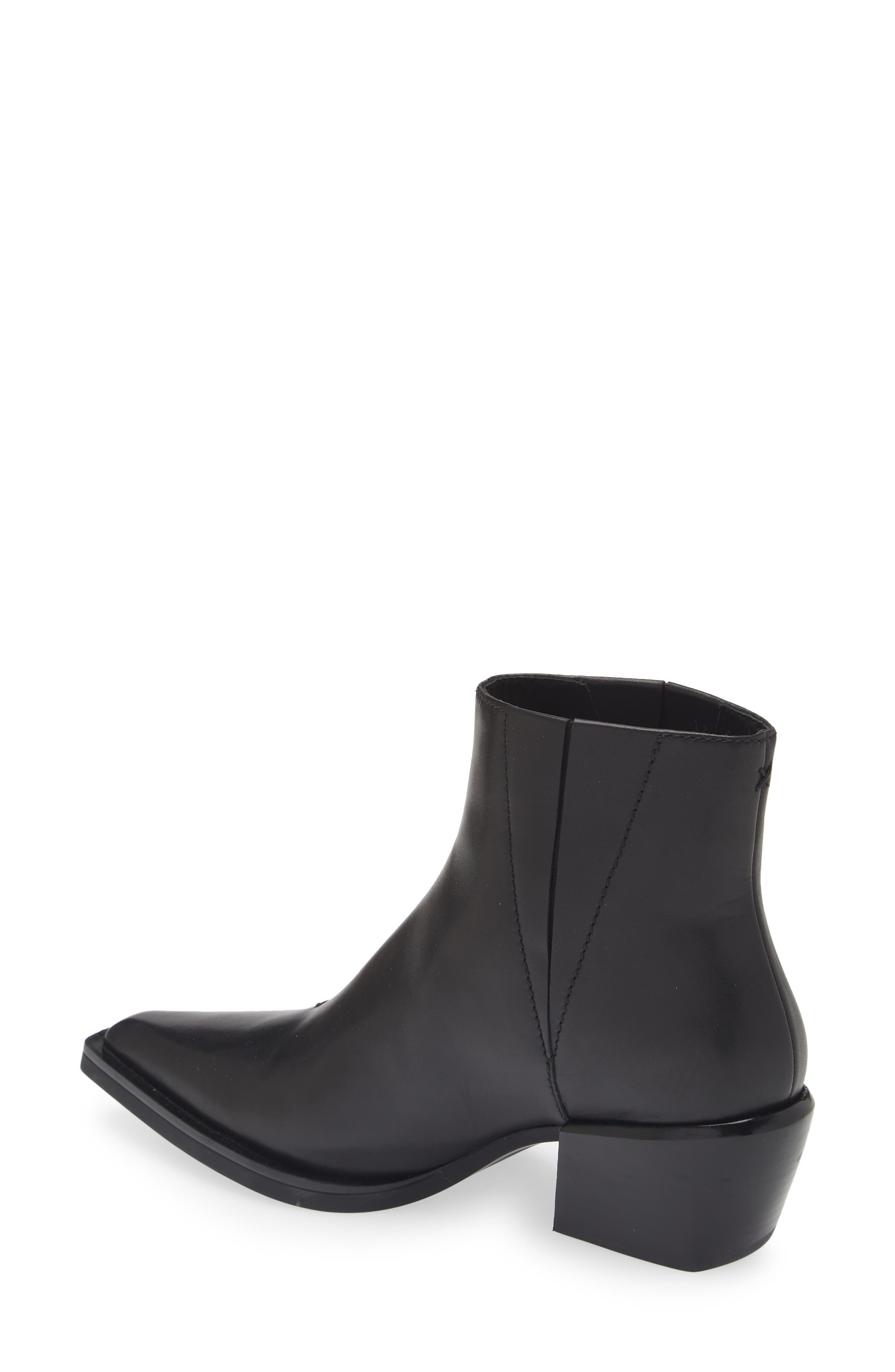 rag & bone Dart Pointed Toe Bootie, Alternate, color, Black