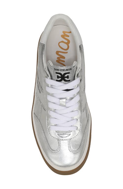 Sam Edelman Althea Sneaker In Silver