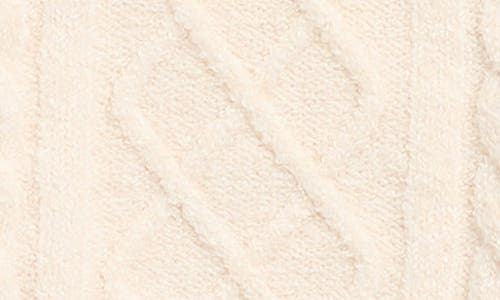 Design History Kids' Eyelet Lace Trim Twofer Sweater In Neutral