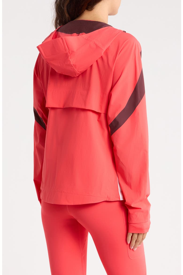 Promo Hooded Performance Jacket, Alternate, color, SEMI LUCID RED/ AURORA RUBY