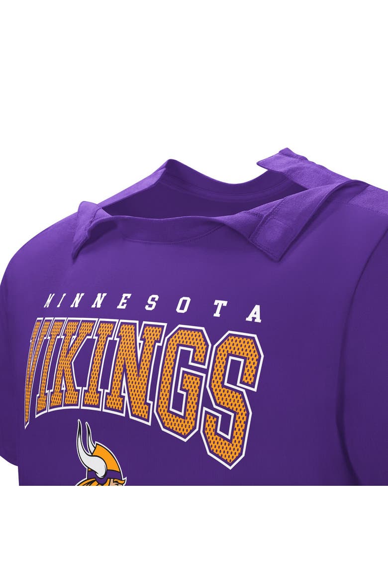 Men's  Purple Minnesota Vikings Home Team Adaptive T-Shirt, Alternate, color, Purple