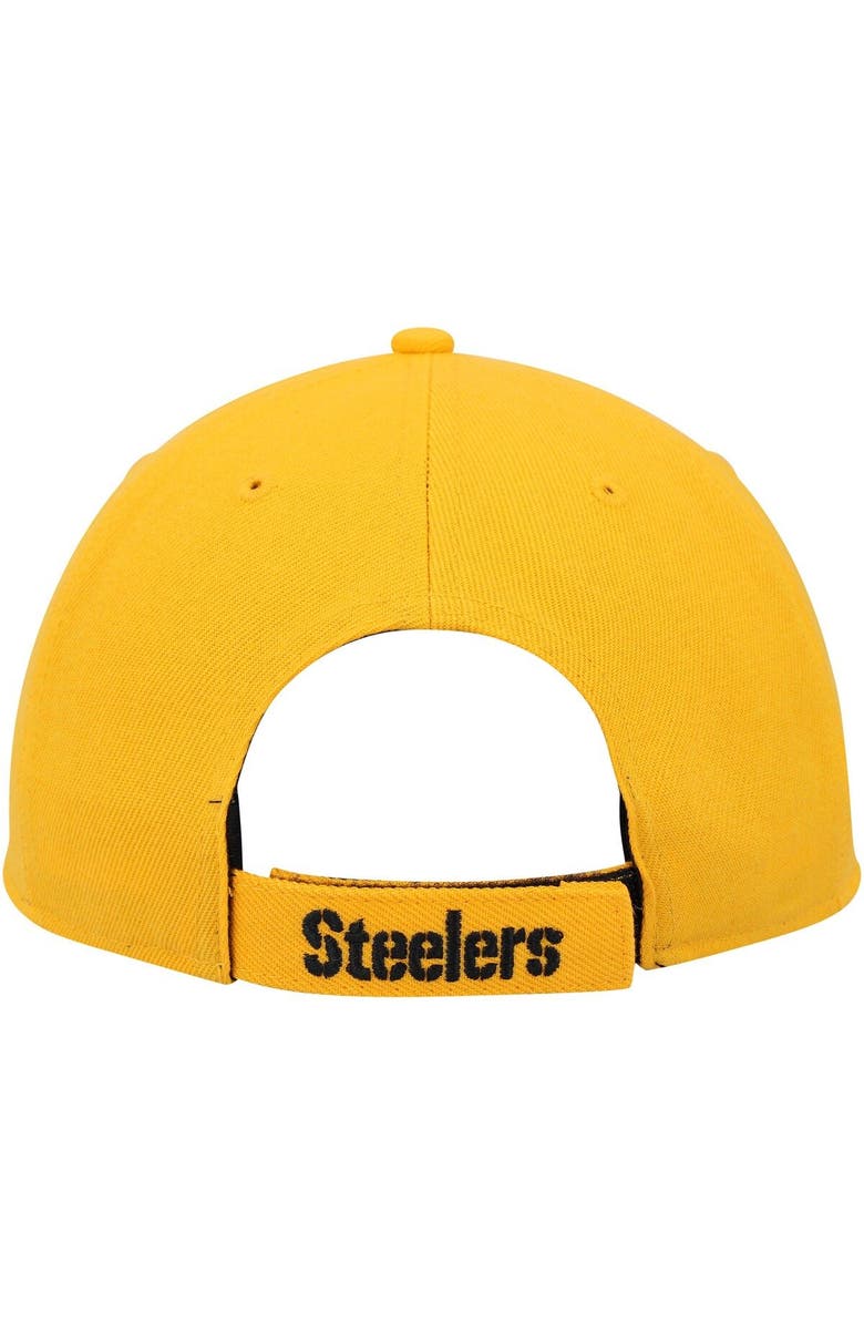 '47 Men's '47 Gold Pittsburgh Steelers MVP Adjustable Hat, Alternate, color, 