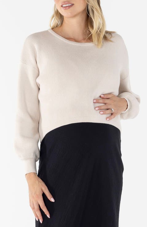 Women's Long Sleeve Maternity Tops & Tees | Nordstrom
