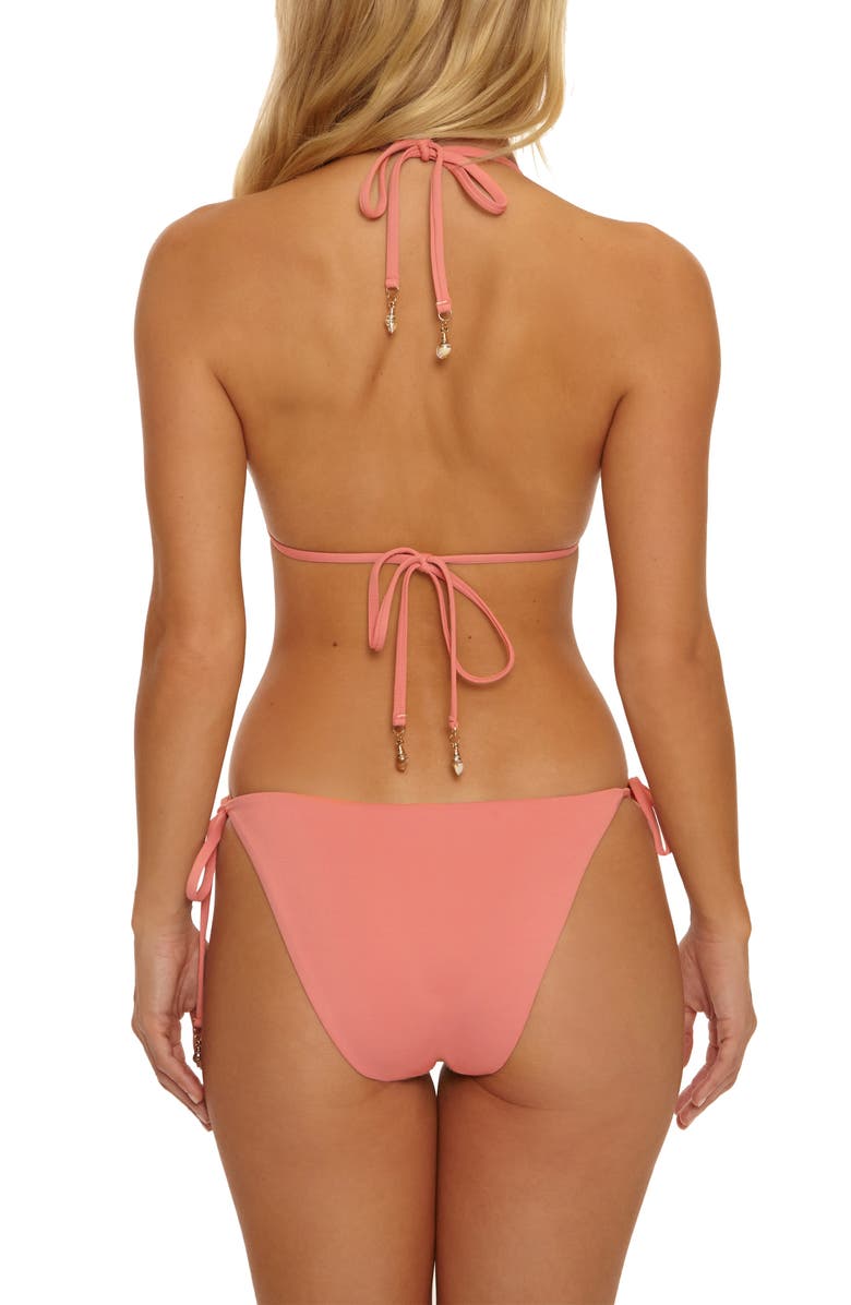 Isabella Rose Gold Coast Triangle Bikini Top, Alternate, color, 