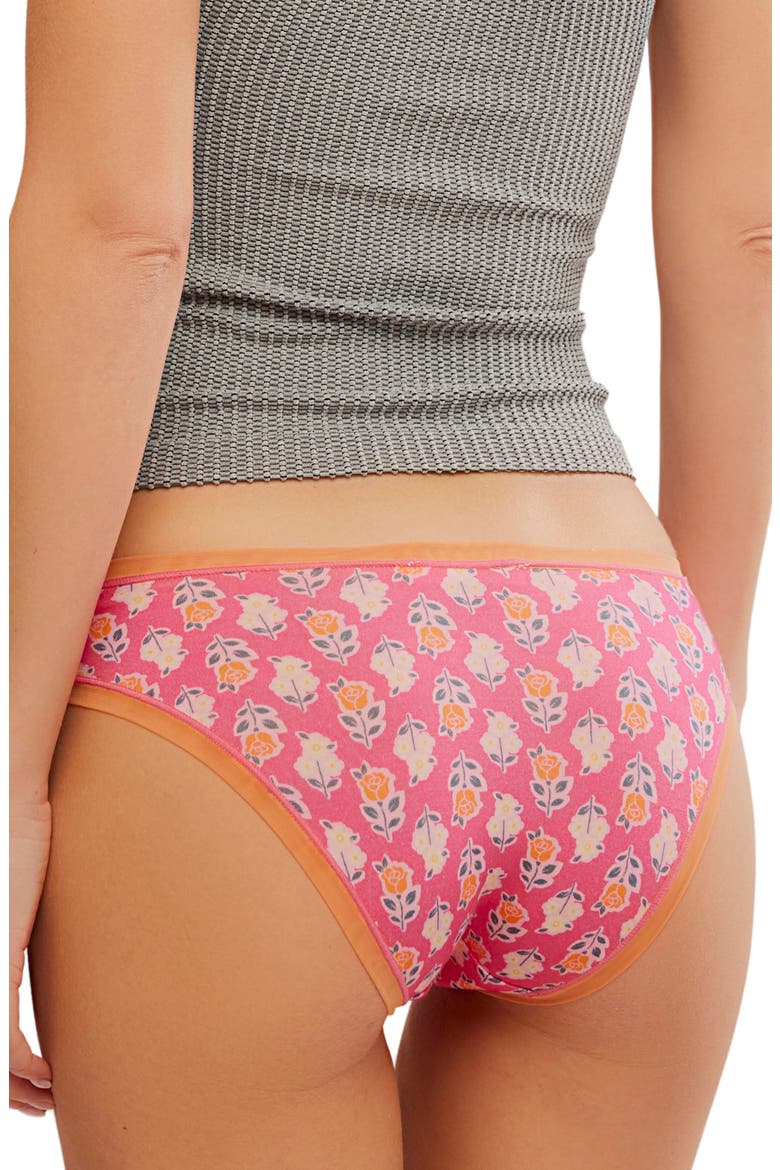 Intimately FP Cool & Collected Bikini Brief, Alternate, color, PINK COMBO