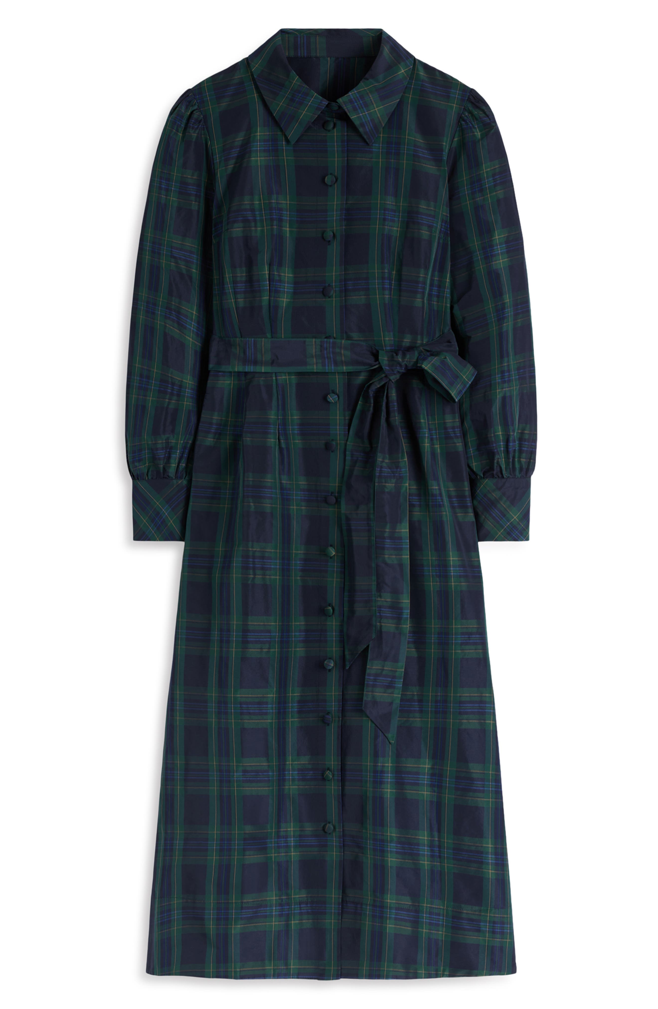 selected NAVY, GREEN AND BLUE CHECK