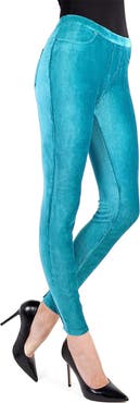 MeMoi Thin Ribbed Corduroy Leggings
