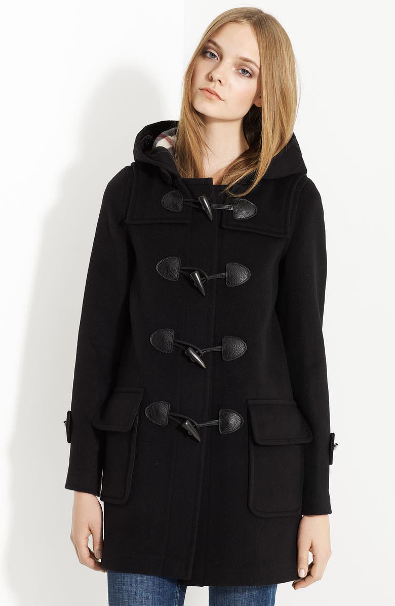 Burberry Brit Toggle Front Duffle Coat, Main, color,