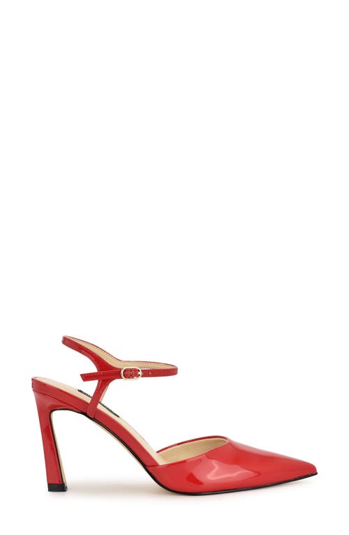 Nine West Dres Ankle Strap Pointed Toe Pump