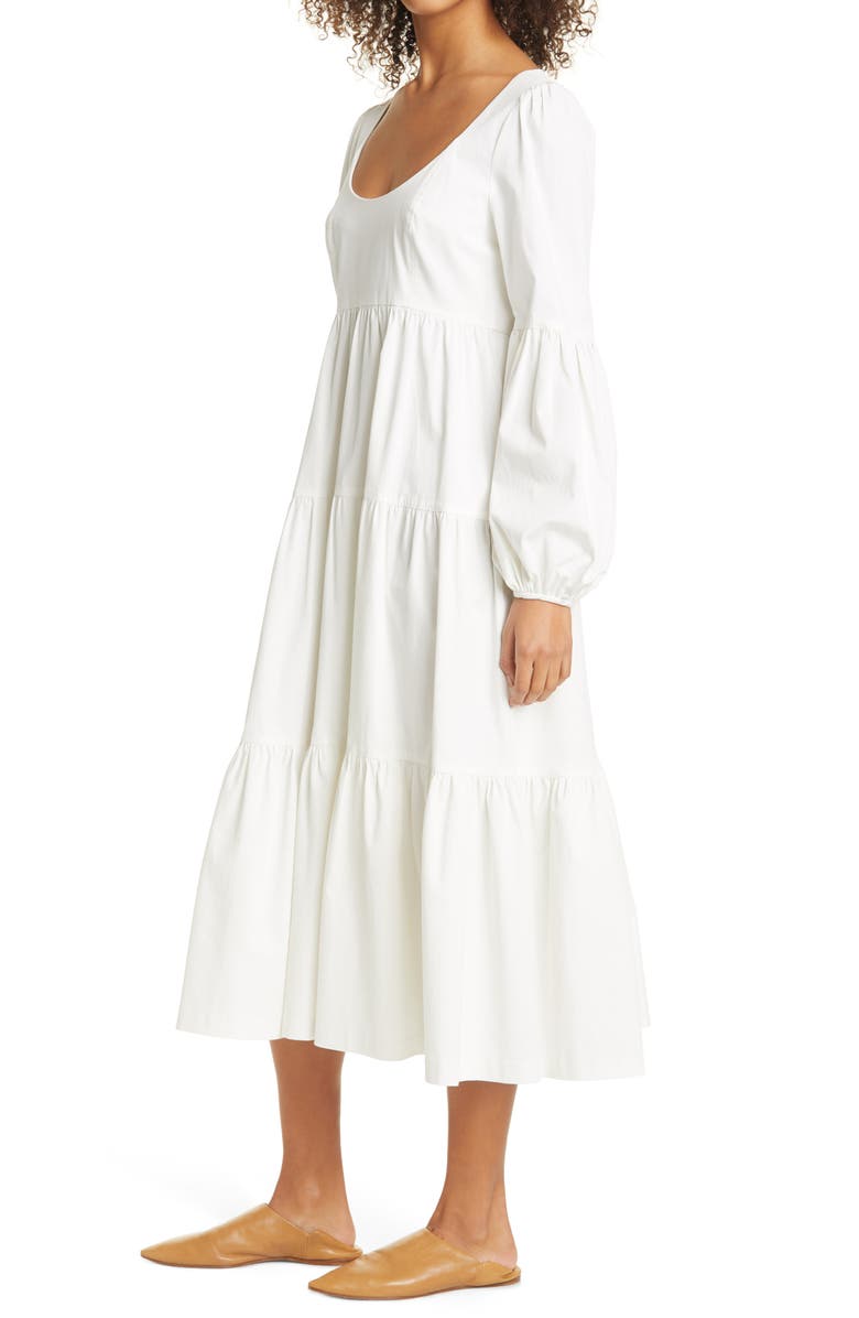 Cinq à Sept Rose Long Sleeve Midi Dress, Alternate, color, 