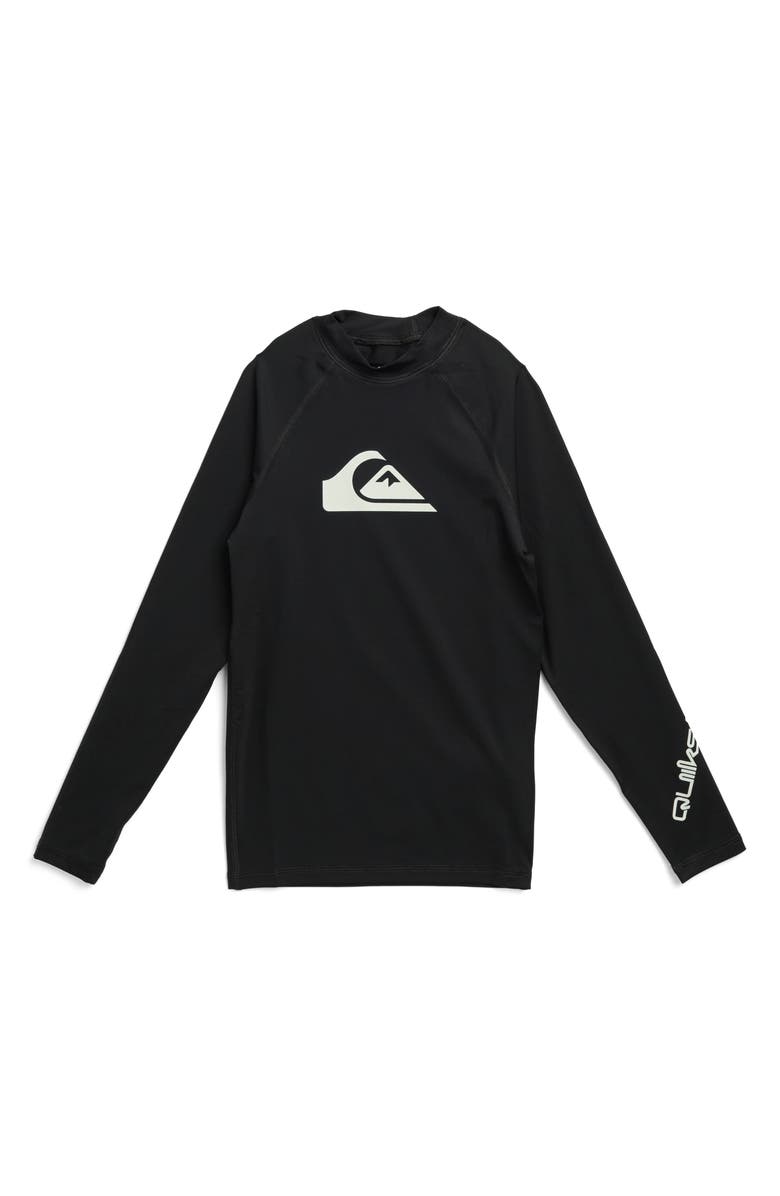 Quiksilver Kids' All Time Long Sleeve Rashguard, Main, color,