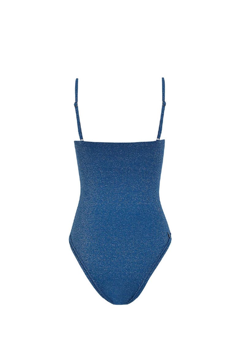 Sacred Sun Nube Luxe Shimmer Sculpting One Piece, Alternate, color, SHIMMERY BLUE
