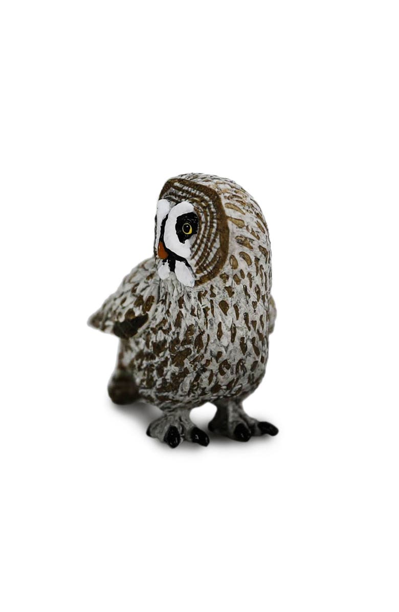 Safari Ltd. Great Grey Owl Kids Toy Figure, Alternate, color, NO COLOR