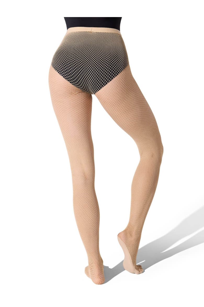 Professional Fishnet Seamless Tight, Alternate, color, dark beige