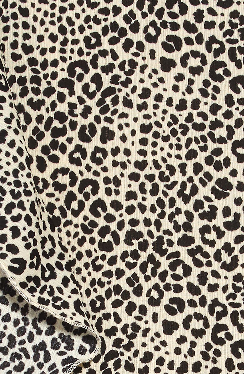 BCBG Girls BCBG Print Crepe Ruffle Dress, Alternate, color, 