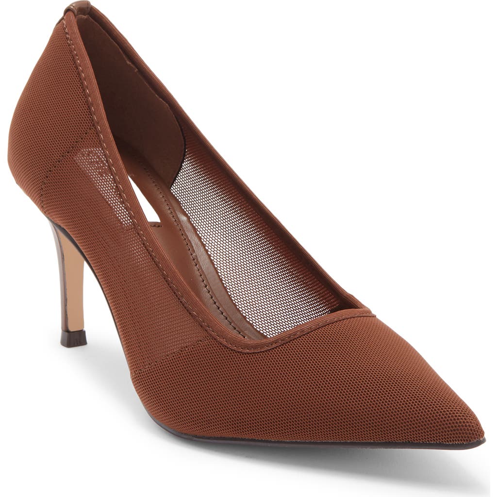Steve Madden Griffen Pointed Toe Pump In Brown