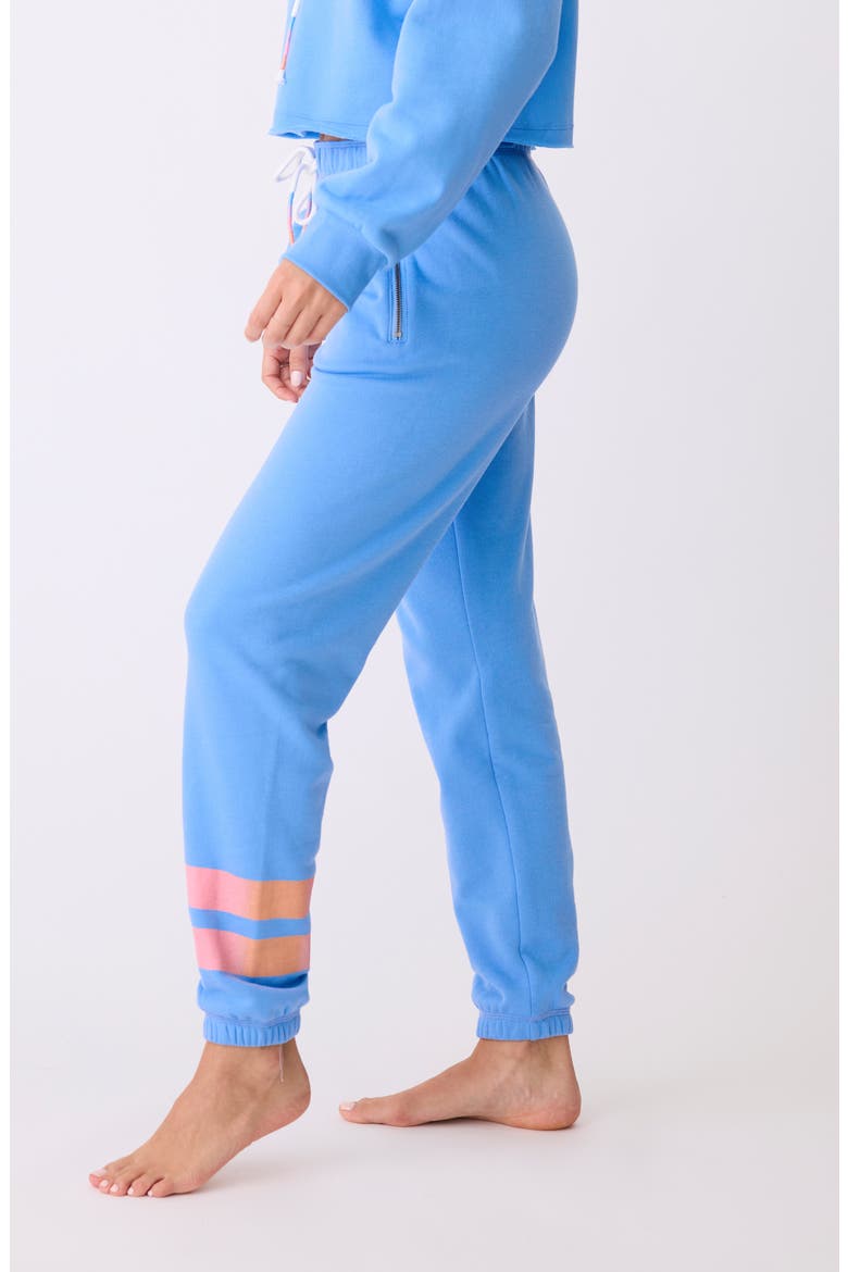 Faded Nights Fleece Joggers, Alternate, color, BRIGHT BLUE