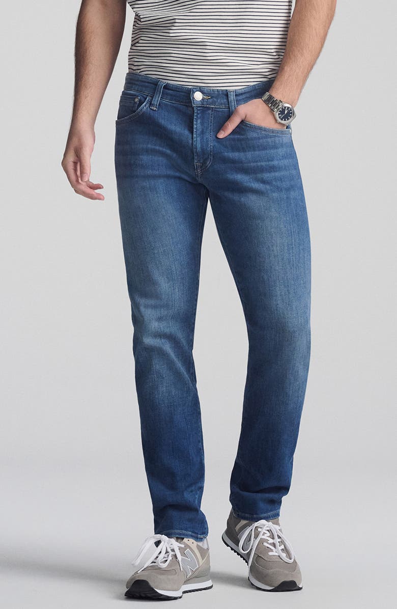 Mavi Jeans Jake Slim Fit Jeans, Alternate, color, Mid Foggy Feather Blue