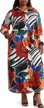 BY DESIGN Emmeline Stripe Maxi Dress