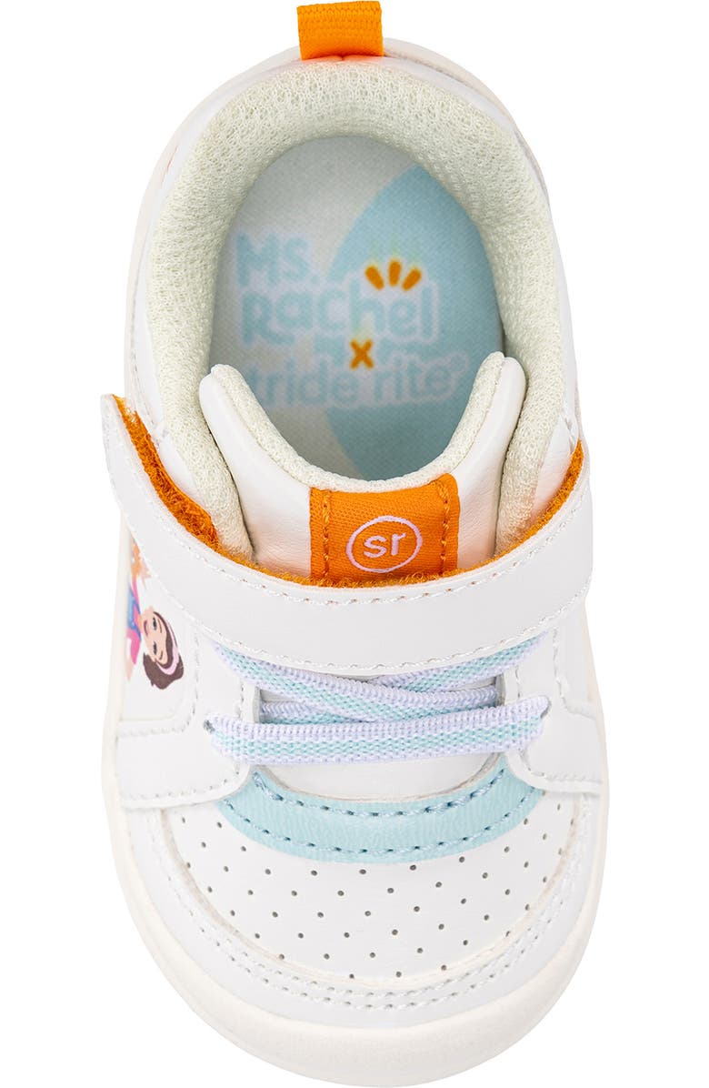 Stride Rite Kids' x Ms. Rachel Where Is Herbie Sneaker, Alternate, color, White