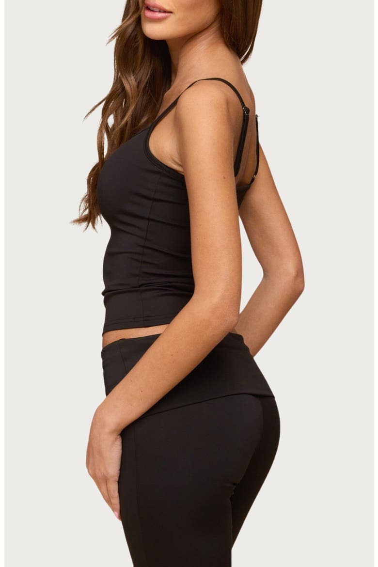 Blonka Crop Camisole, Alternate, color, BLACK