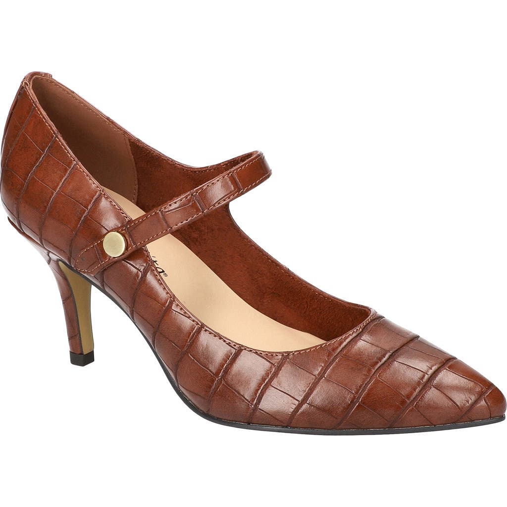 Bella Vita Lainey Pointed Toe Pump In Animal Print