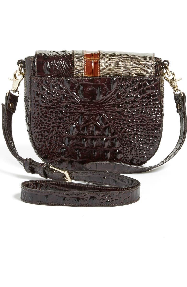 Brahmin 'Tillie' Embossed Leather Crossbody Bag, Alternate, color,