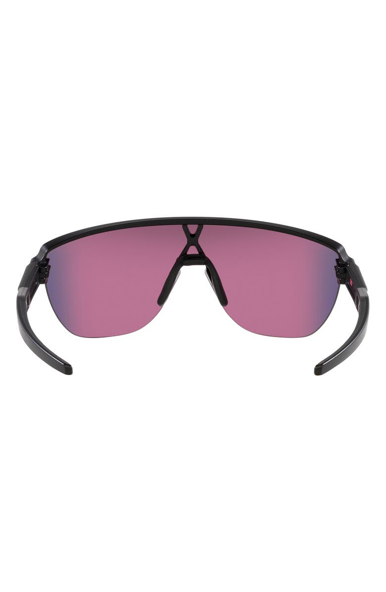 Oakley Corridor 42mm Semirimless Prizm<sup>™</sup> Shield Sunglasses, Alternate, color, Black Grey