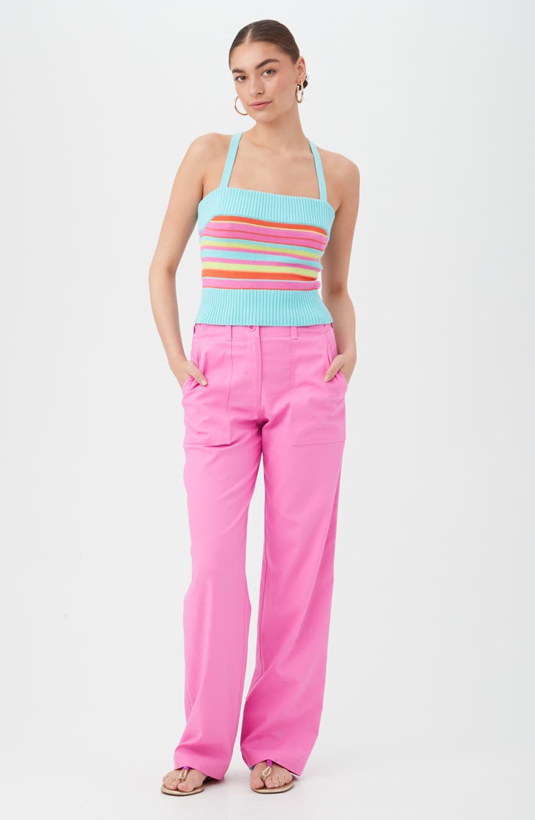 Trina Turk Marina Stripe Camisole, Alternate, color,