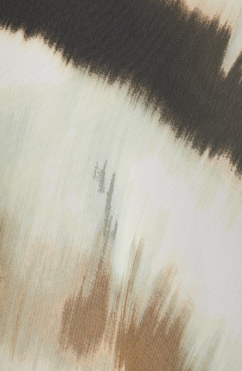 Anne Klein Abstract Print Oversize Sheer Cardigan, Alternate, color, 