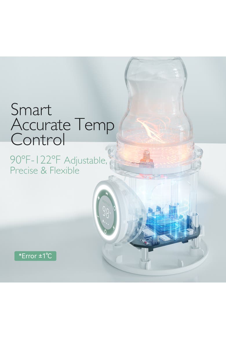 Portable Baby Bottle Warmer MW03, Alternate, color, White