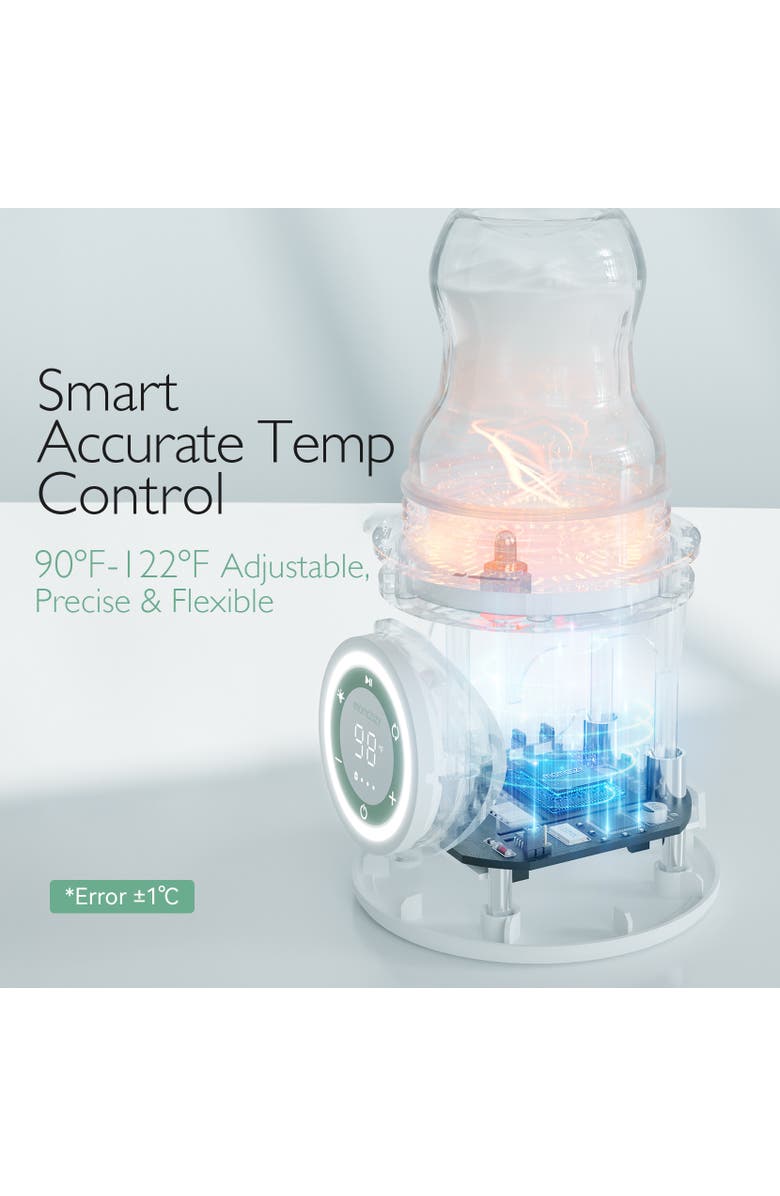 Momcozy Portable Baby Bottle Warmer MW03, Alternate, color, White