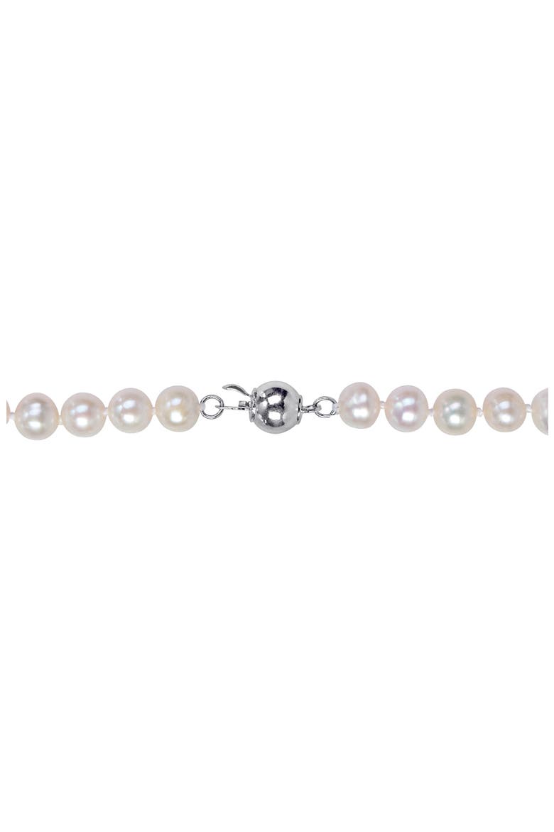 Cultured Freshwater Pearl Necklace & Bracelet Set, Alternate, color, WHITE