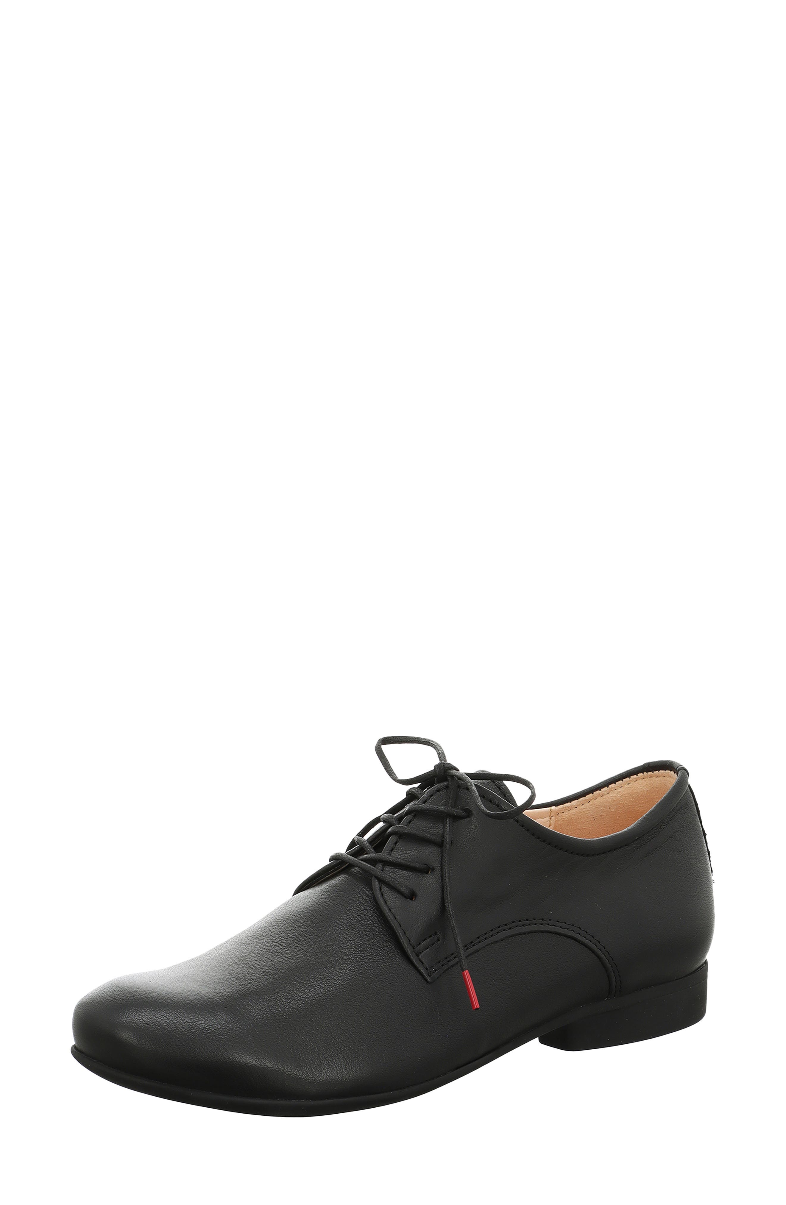 Think! Guad Lace-Up Shoe, Main, color, Black